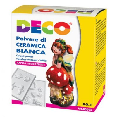 Polvere di ceramica colore bianco