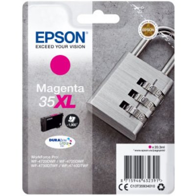 Epson Cartuccia Originale Magenta 35XL C13T35934010