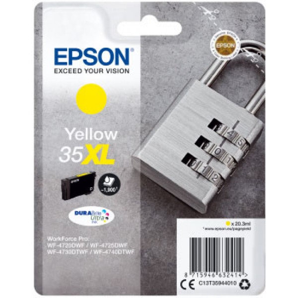 Epson Cartuccia Originale Giallo 35XL C13T35944010