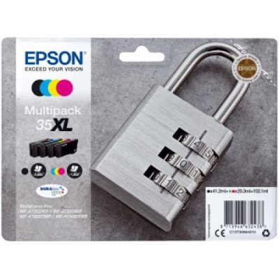 Epson Cartuccia originale Nero Ciano Magenta e Giallo Multipack 35XL C13T35964010