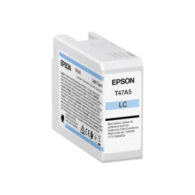 Epson Cartuccia Originale Ciano Chiaro Light Cyan T47A5 C13T47A500