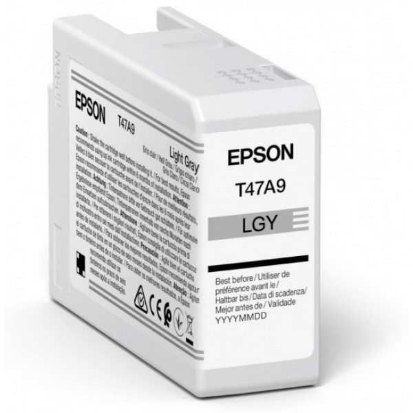 Epson Cartuccia Originale Light Gray T47A9 C13T47A900 Grigio Chiaro