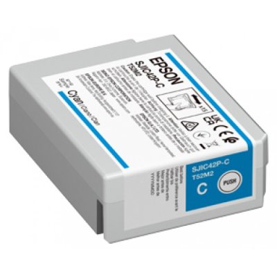 Epson Cartuccia Originale Ciano SJIC42P-C (C13T52M240)