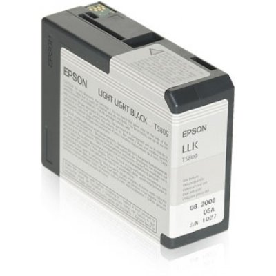 Epson Cartuccia Originale Nero Light Light T5809 (C13T580900)