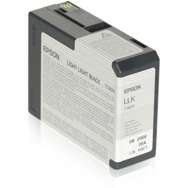 Epson Cartuccia Originale Nero Light Light T5809 (C13T580900)
