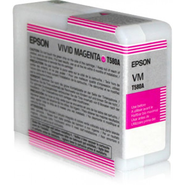 T580a cartuccia magenta colore magenta