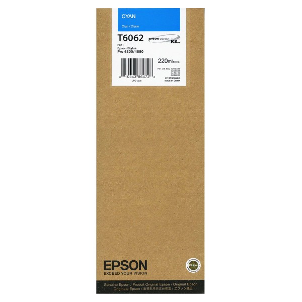 T6062 cartuccia ciano colore ciano