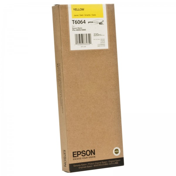 T6064 cartuccia giallo colore giallo