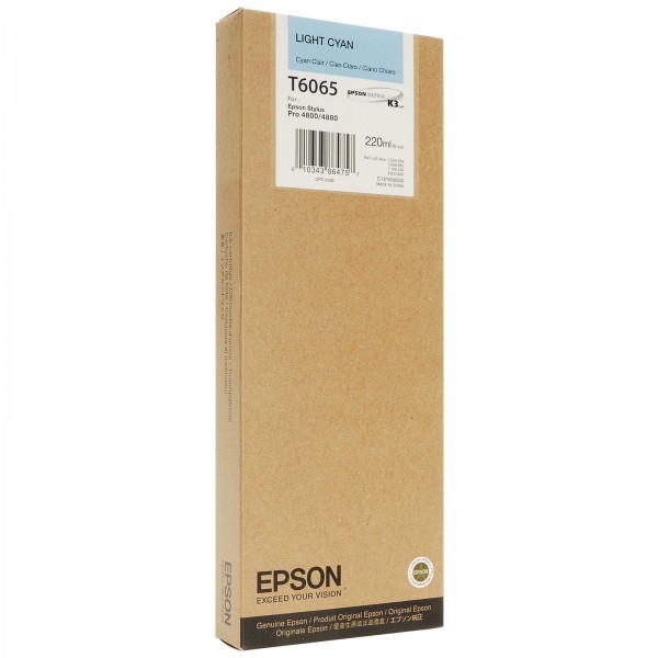T6065 cartuccia ciano chiaro colore ciano chiaro