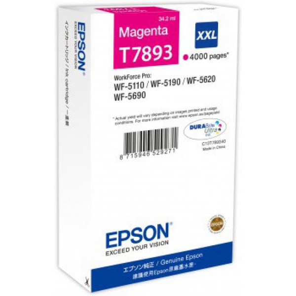 T7893 serbatoio magenta colore magenta