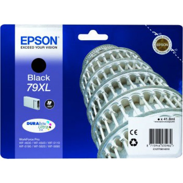 Epson Cartuccia Originale Nero 79XL C13T79014010