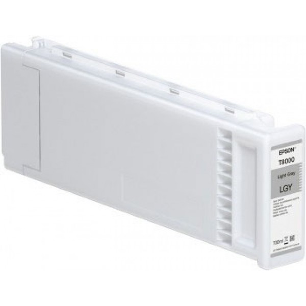 Epson Cartuccia Originale T8000 C13T800000 Grigio Chiaro Light Gray