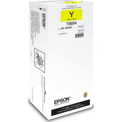 Epson Cartuccia Originale Giallo T8694 C13T869440 XXL Alta Capacità
