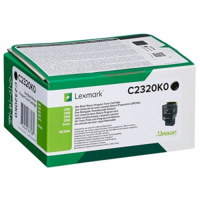 Lexmark Toner originale Nero C2320K0