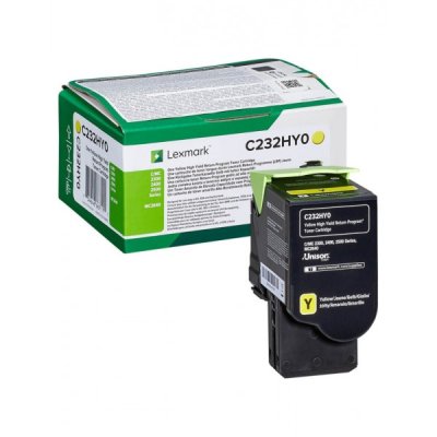 Lexmark Toner Originale Giallo C232HY0