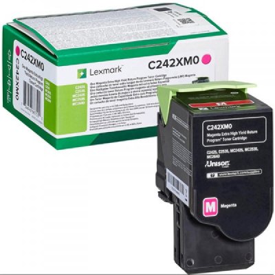 Lexmark Toner originale Magenta C242XM0