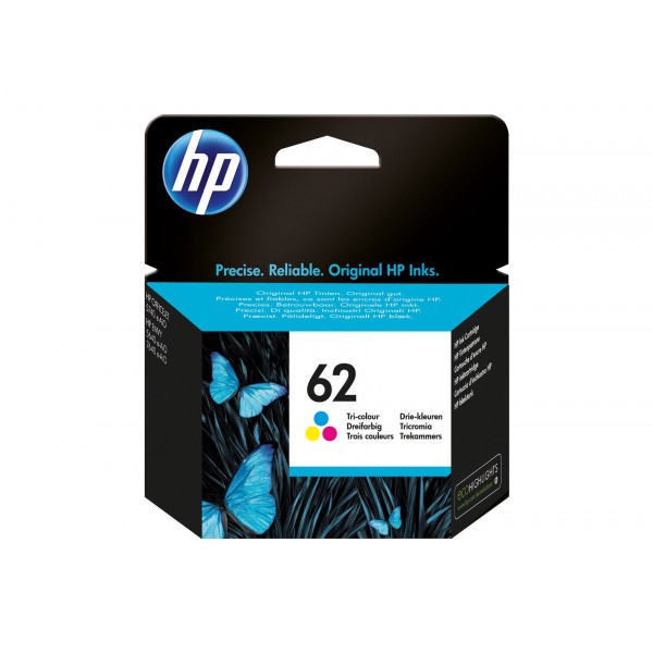 HP Cartuccia originale Colori 62 (C2P06AE)