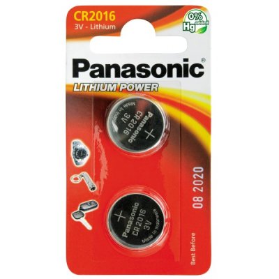 PANASONIC batteria al litio CR2016 3V
