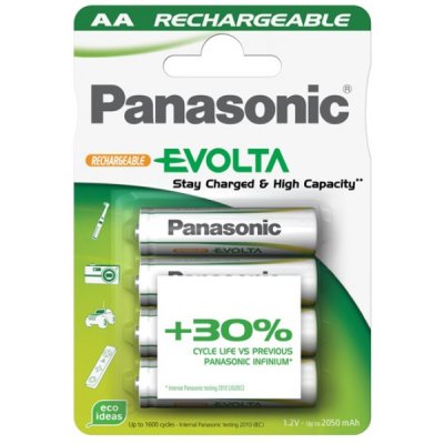 PANASONIC batterie ricaricabili stilo AA 1900mAh 1,2V