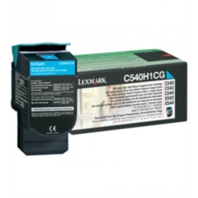 C540h1cg toner return ciano colore ciano
