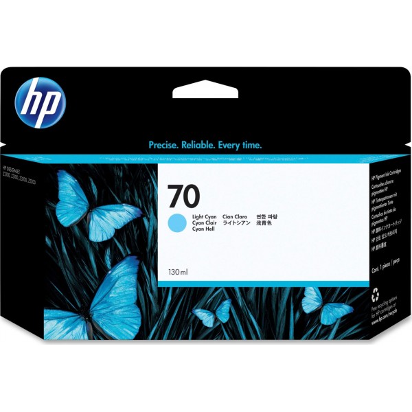HP Cartuccia originale Ciano Light 70 CL (C9390A)