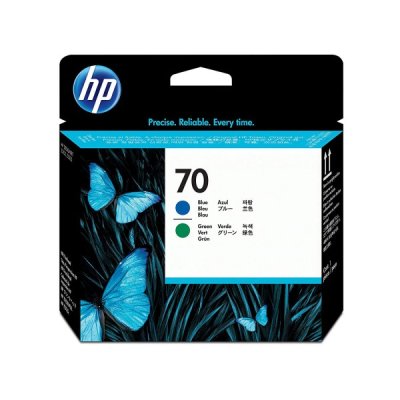 Testina di stampa HP 70 BLUE GREEN Blue Green (Verde) (C9408A)
