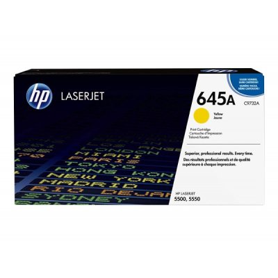 Toner originale HP 645A (C9732A) Giallo