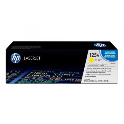 HP Toner originale giallo 125A CB542A