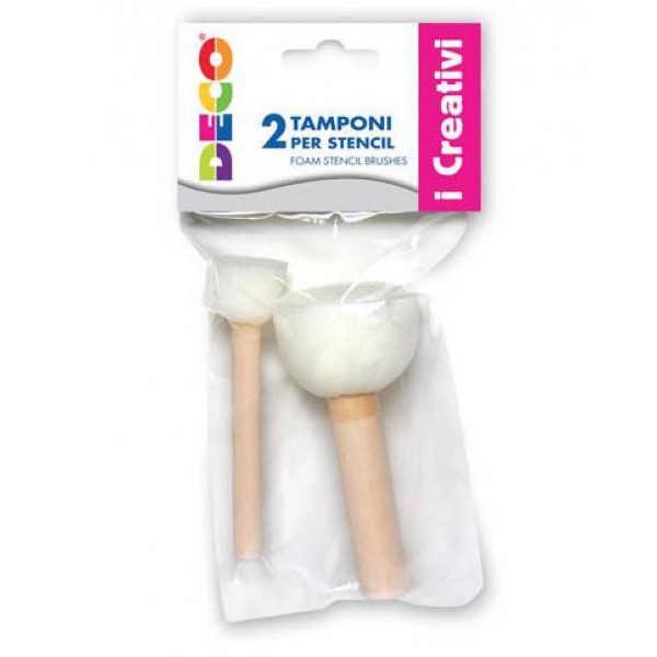 Tamponi per stencil colore bianco