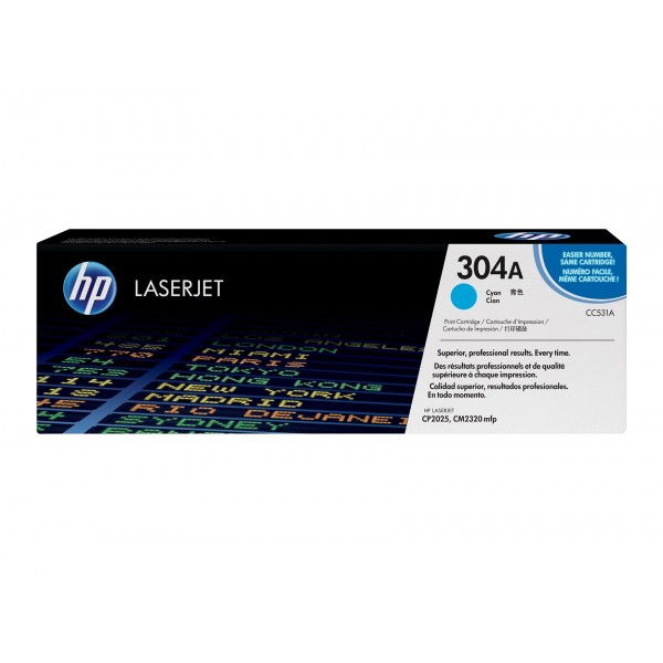 Cc531a toner ciano colore ciano