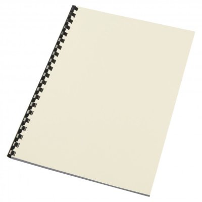Leathergrain - copertine per rilegatura colore avorio grammatura 250gr