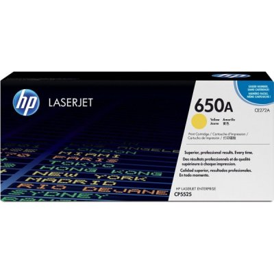 Toner HP 650A Giallo Originale (CE272A)