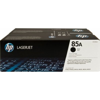 Ce285ad toner twinpack nero colore nero