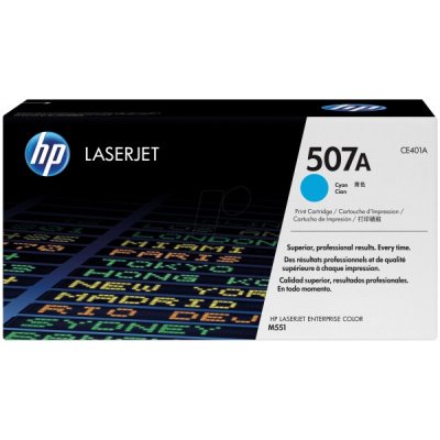 HP Toner originale Ciano CE401A (507A)