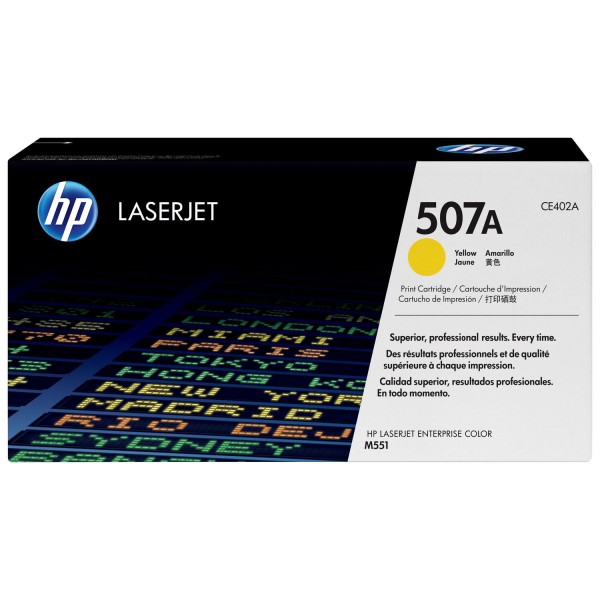 HP Toner Giallo 507A CE402A Originale