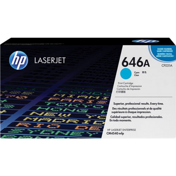 Cf031a toner ciano colore ciano
