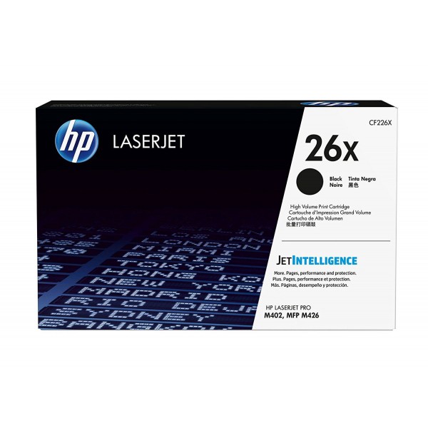 HP Toner originale Nero 26X CF226X