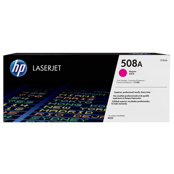 HP Toner originale Magenta 508A CF363A