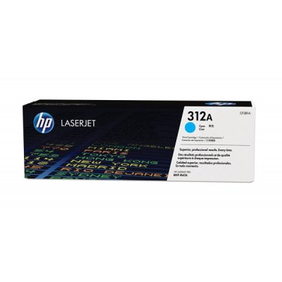 HP Toner originale ciano 312A CF381A