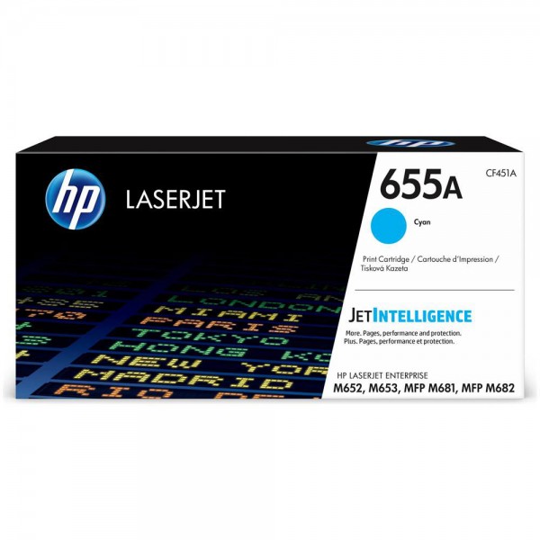 Cf451a toner ciano colore ciano
