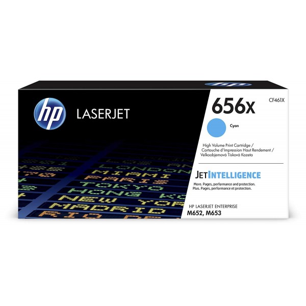 HP Toner originale Ciano 656X (CF461X)