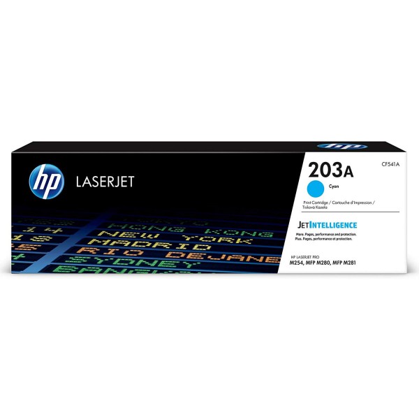 HP Toner originale Ciano 203A (CF541A)