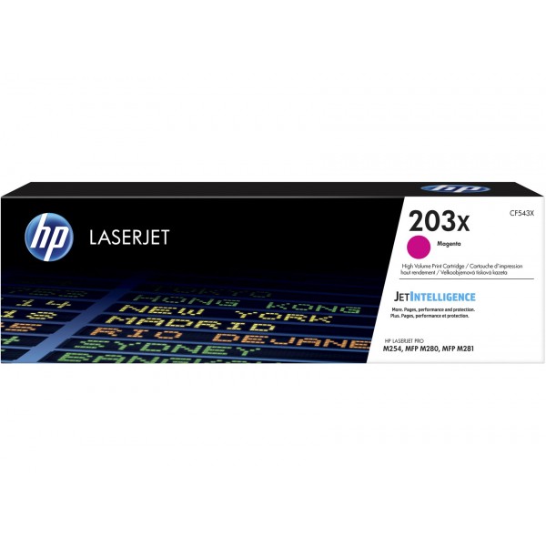 HP Toner Originale Magenta 203X CF540X