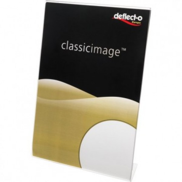 Portadepliant monofacciale, formato a4 verticale colore trasparente