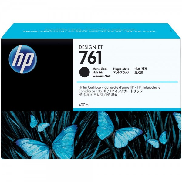 HP Cartuccia Originale Nero Opaco 761 CM991A