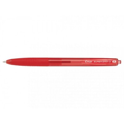 Supergrip g - penna a sfera colore rosso tipo punta conica