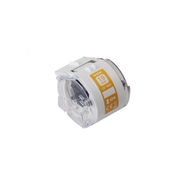 Brother cz-1003 nastro 19mm x 5m colore bianco