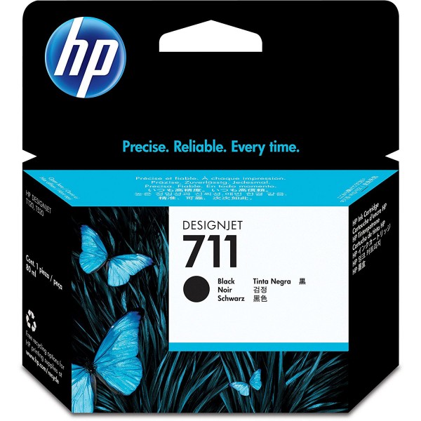 HP Cartuccia originale Nero 711 (CZ133A)