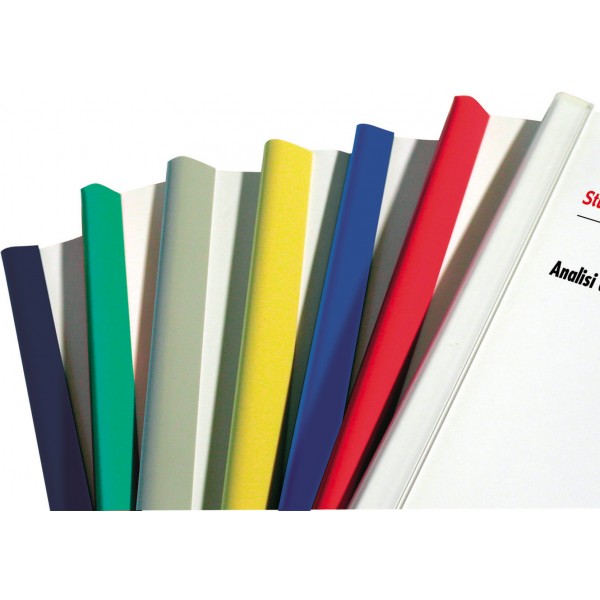 Dorsini rilegafogli in plastica colore verde