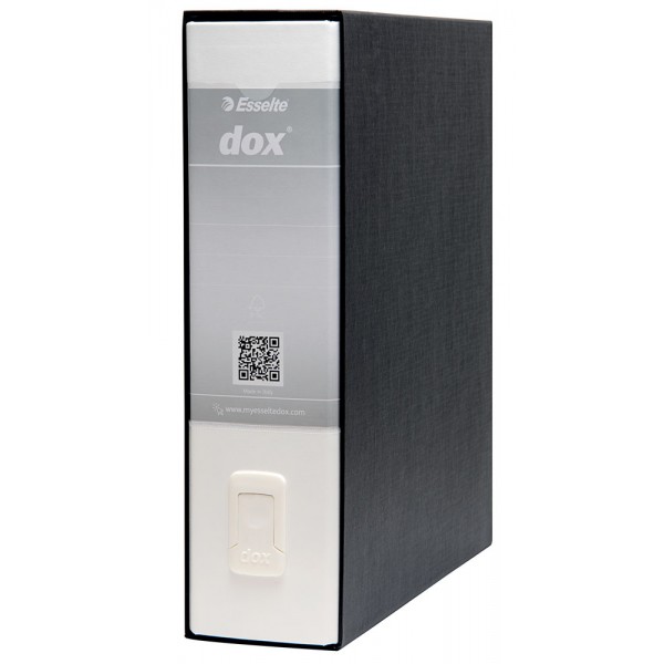 Registratore commerciale dox1 d.8 cm bianco colore nero colore bianco